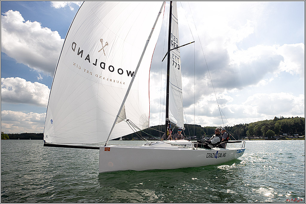 J70 - WOODLAND, 12.06.2021 Segelboot; Segeln; Woodland; Spinnaker; J70; Sorpesee; Sauerland